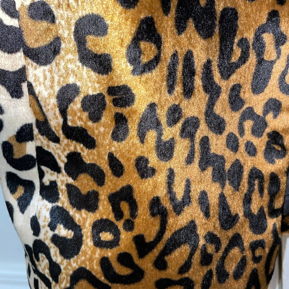 NWT Leopard print animal print jacket M Y2K Retro Core Austin Powers Funky Disco - Picture 8 of 11